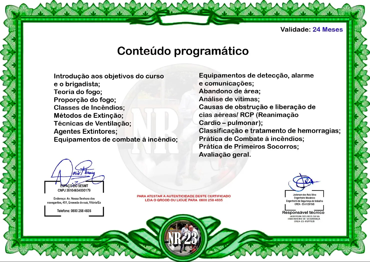 curso nr 23 curso brigada treinamento brigada treinamento combate a incêndio