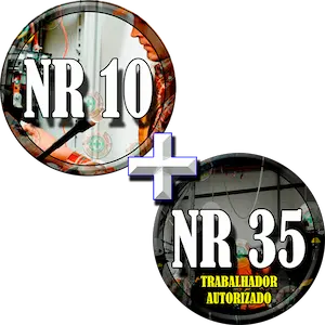 nr 10 e nr 35 Curso nr 10 e nr 35 Treinamento nr 10 e nr 35