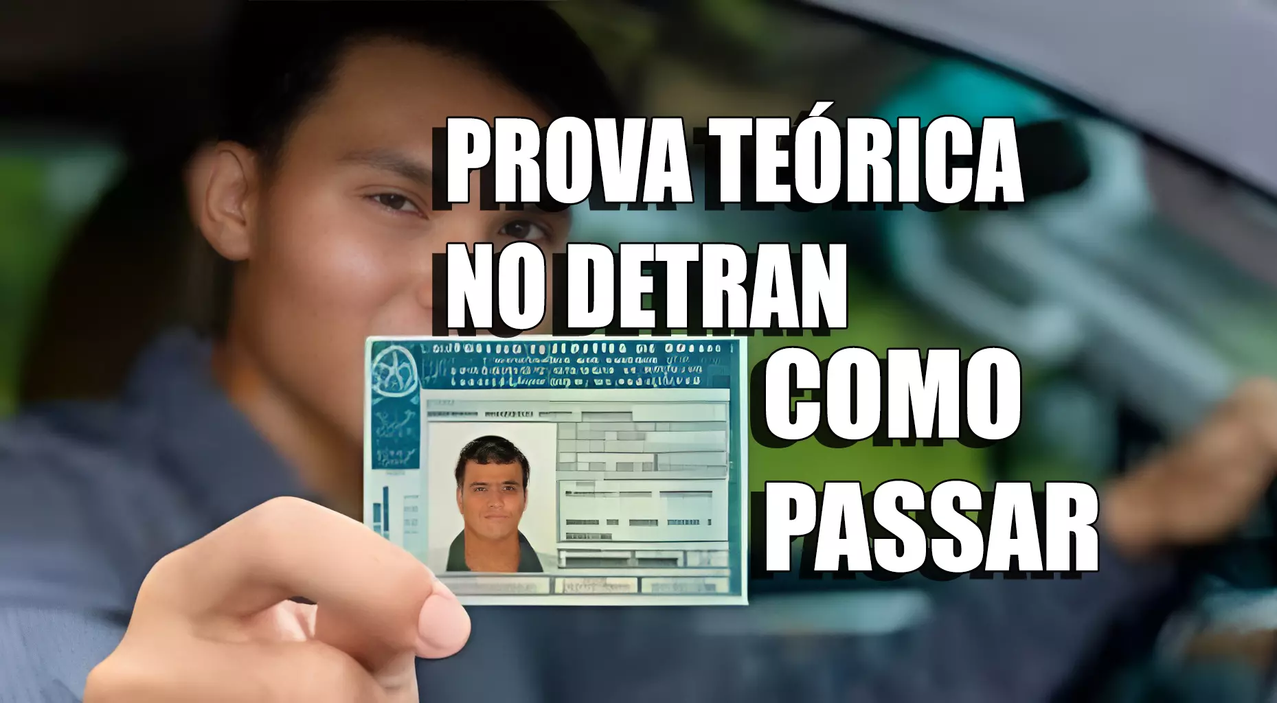 "Quantas questões tem que acertar na prova teórica do DETRAN"