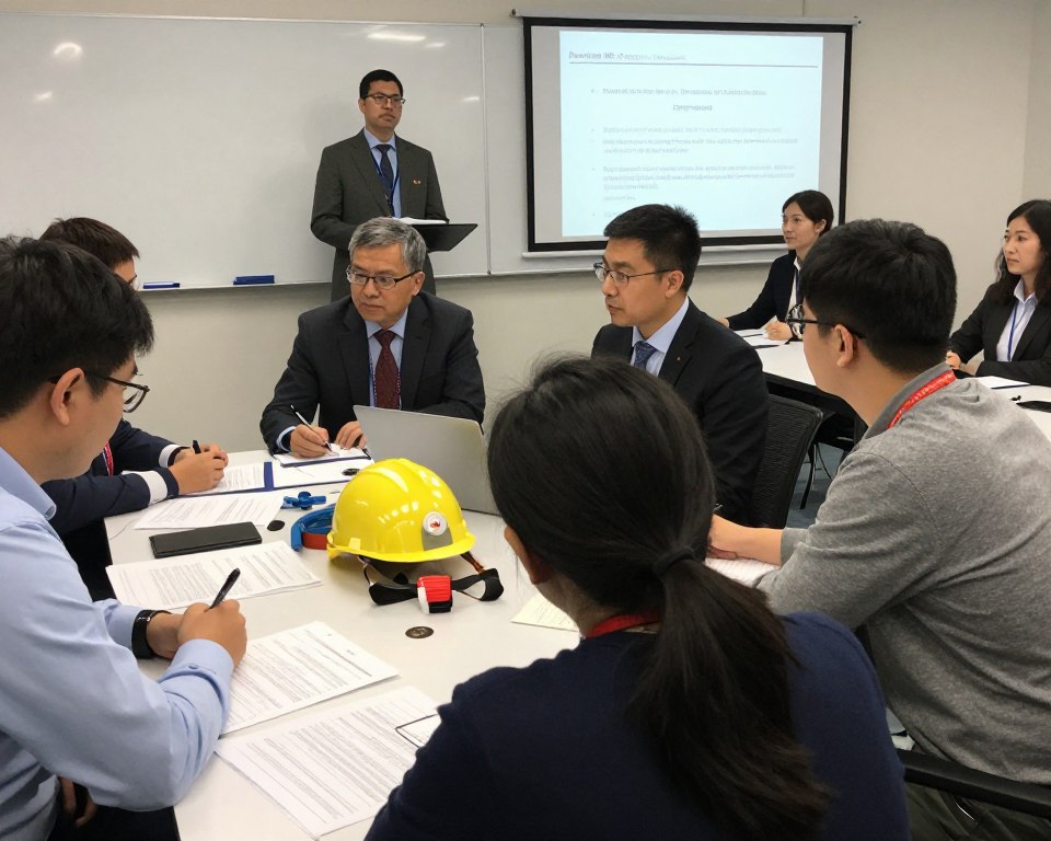 Imagem de profissionais realizando curso de NR 20 Avançado Imagem de profissionais realizando curso de NR 20 Avançado