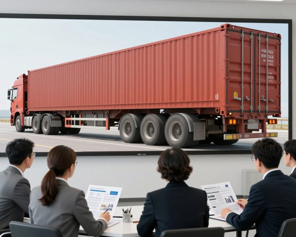 Imagem de um curso de transporte de cargas indivisíveis Imagem de um curso de transporte de cargas indivisíveis