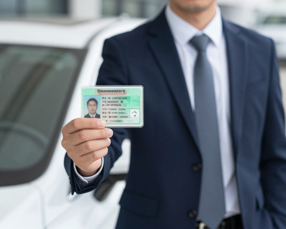 Imagem de um motorista profissional com CNH categoria "C" Imagem de um motorista profissional com CNH categoria "C"