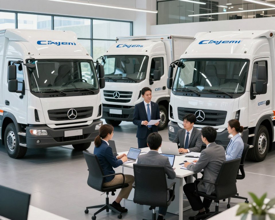 Imagem de uma empresa de transporte especializado Imagem de uma empresa de transporte especializado