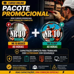 Curso de NR 10 Básico e NR 10 SEP