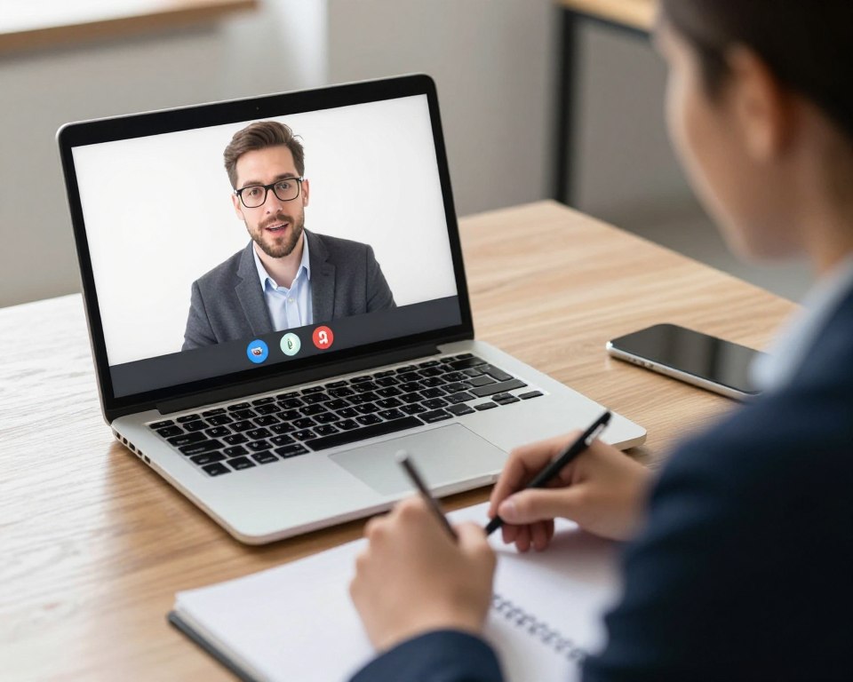 Imagem de um profissional fazendo um curso online Imagem de um profissional fazendo um curso online